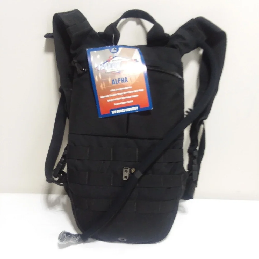 Skilcraft Hydramax Alpha Hydration Pack 120oz MOLLE Attachment System Adj Straps
